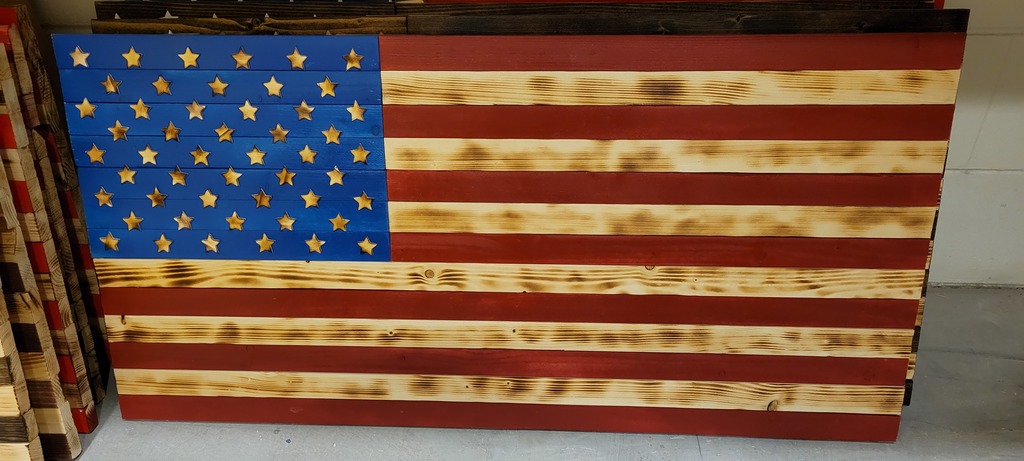 Flag made by a student