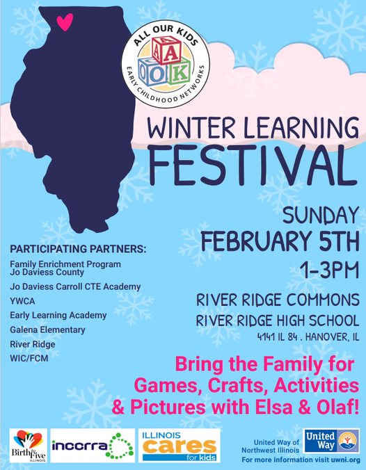 Winter Learning Festival flyer