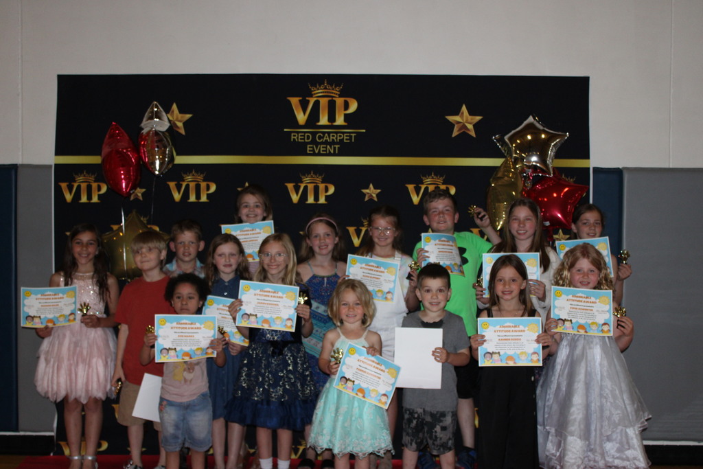 Admirable Attitude Award Recipients